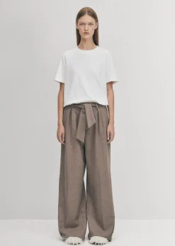 Abbie Taupe Trousers|ALOHAS Discount