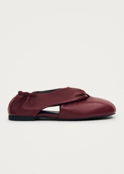 Alaula Leather Ballet Flats|ALOHAS Fashion