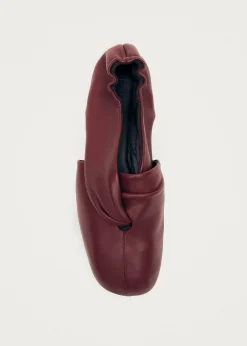 Alaula Leather Ballet Flats|ALOHAS Fashion