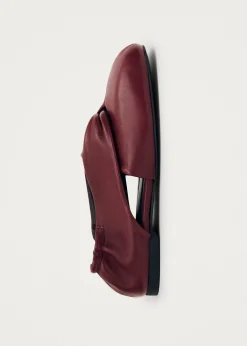 Alaula Leather Ballet Flats|ALOHAS Fashion