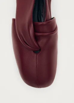 Alaula Leather Ballet Flats|ALOHAS Fashion
