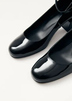 Antoine Onix Black Leather Pumps|ALOHAS Hot