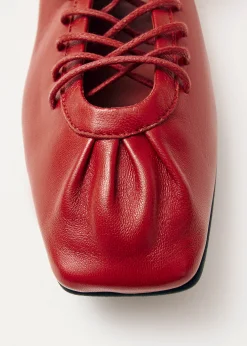 Aureline Leather Ballet Flats|ALOHAS Online