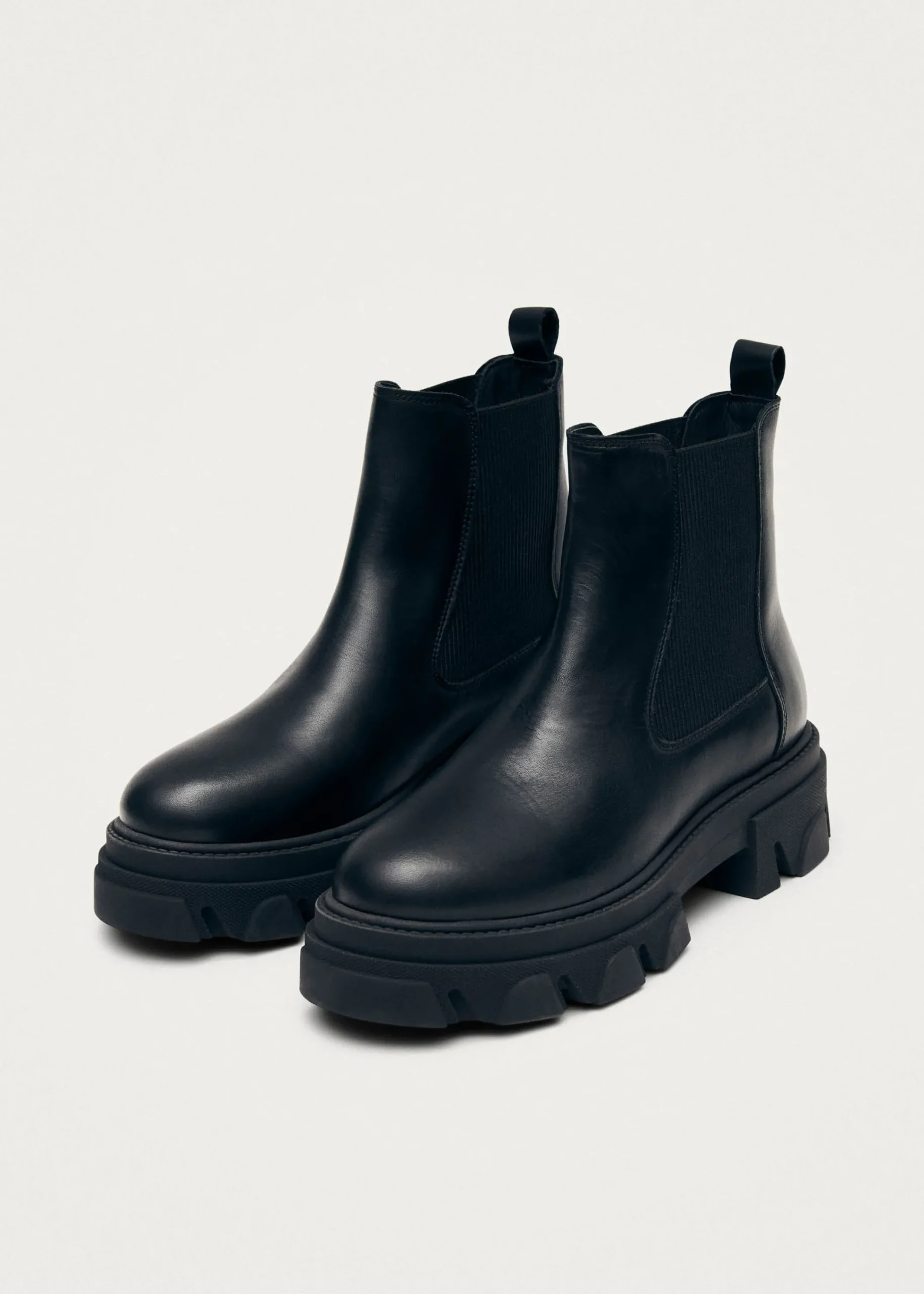 Berenice Leather Ankle Boots|ALOHAS Discount