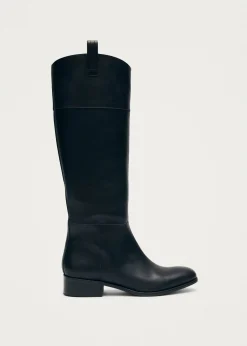 Billie Leather Boots|ALOHAS Online