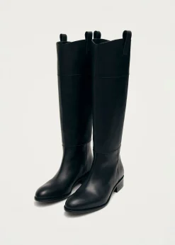 Billie Leather Boots|ALOHAS Online