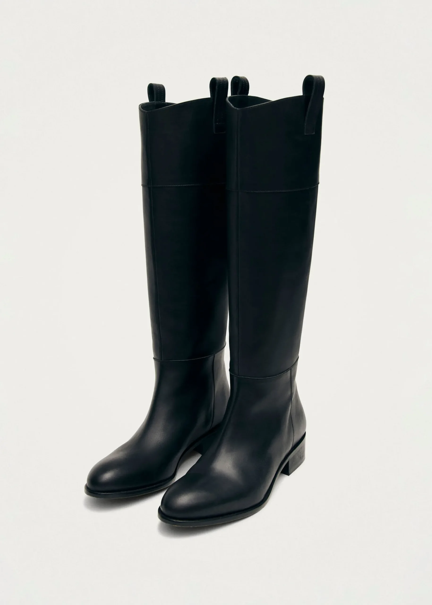 Billie Leather Boots|ALOHAS Online