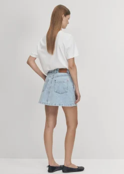 Boston Denim Skirt|ALOHAS Hot
