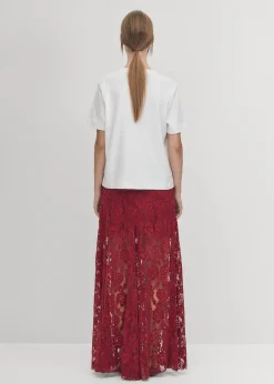 Bundi Lace Wine Skirt|ALOHAS Sale