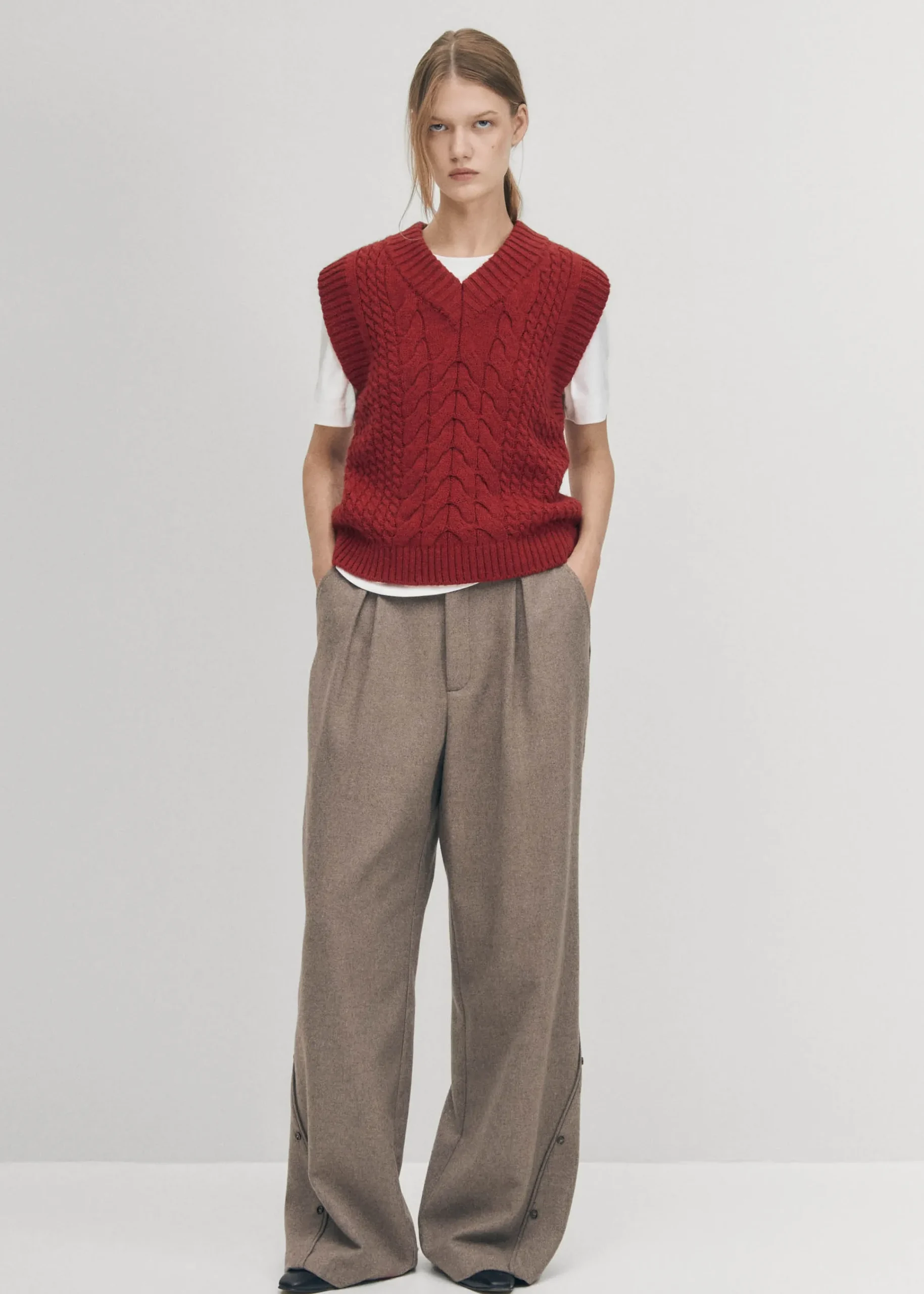 Cosy Tricot Vest|ALOHAS Discount