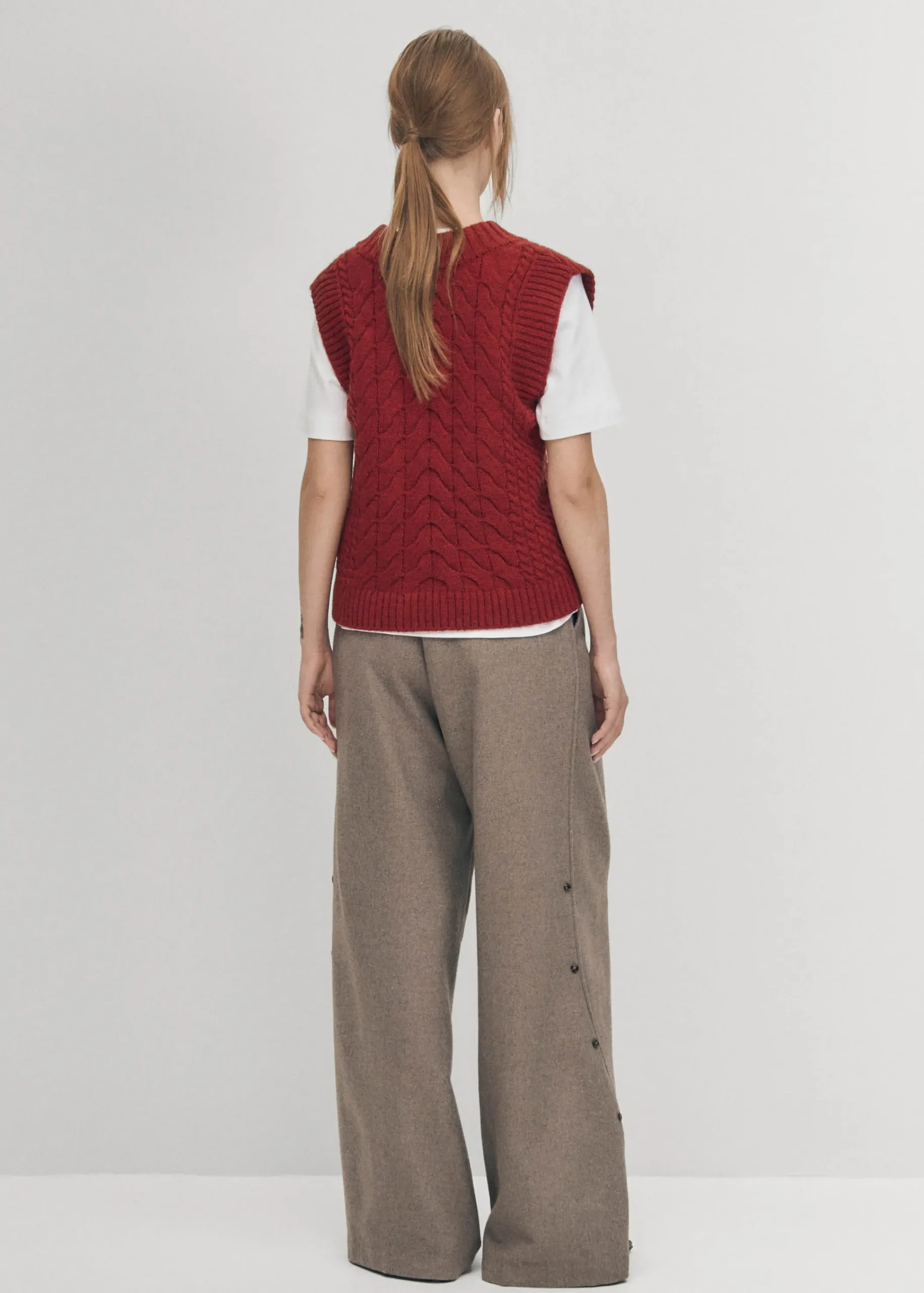 Cosy Tricot Vest|ALOHAS Discount