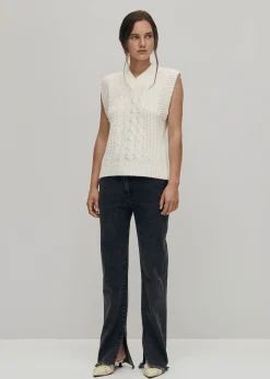 Cosy Tricot Vest|ALOHAS Fashion
