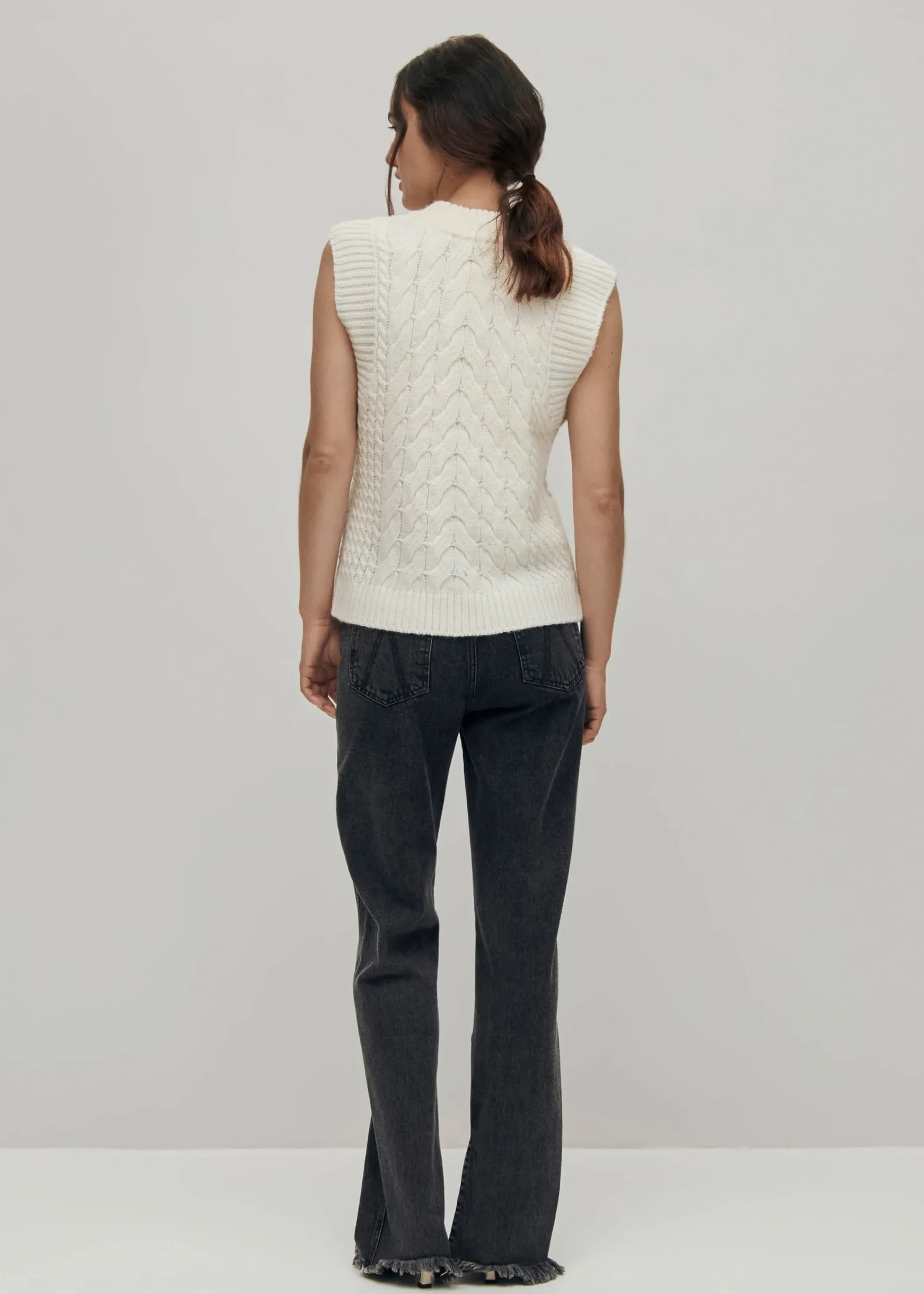 Cosy Tricot Vest|ALOHAS Fashion