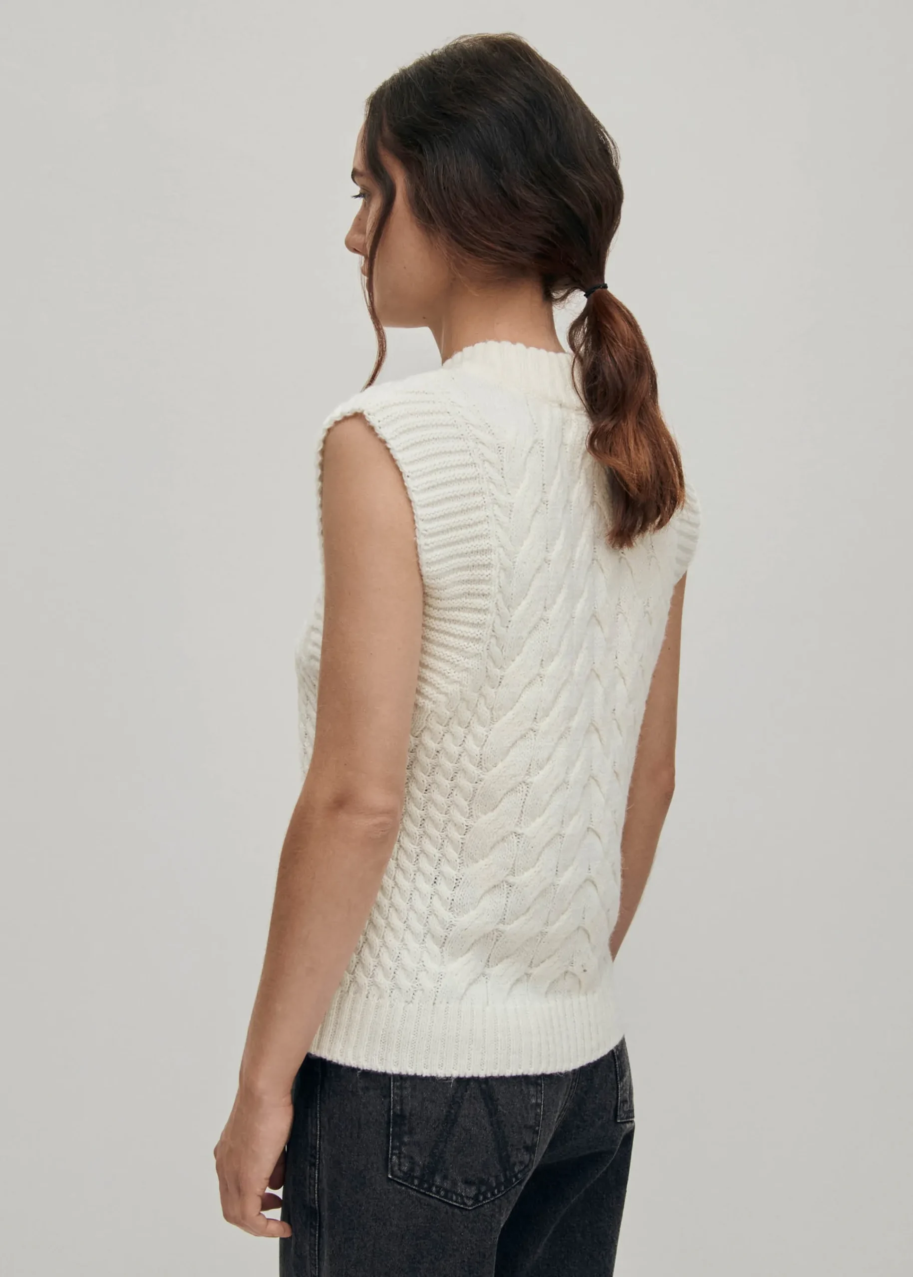 Cosy Tricot Vest|ALOHAS Fashion
