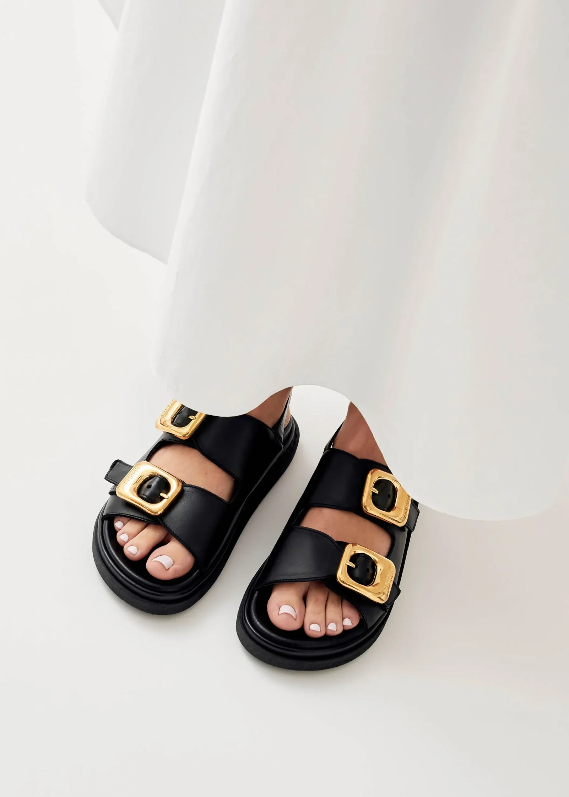 Daria Leather Sandals|ALOHAS Hot