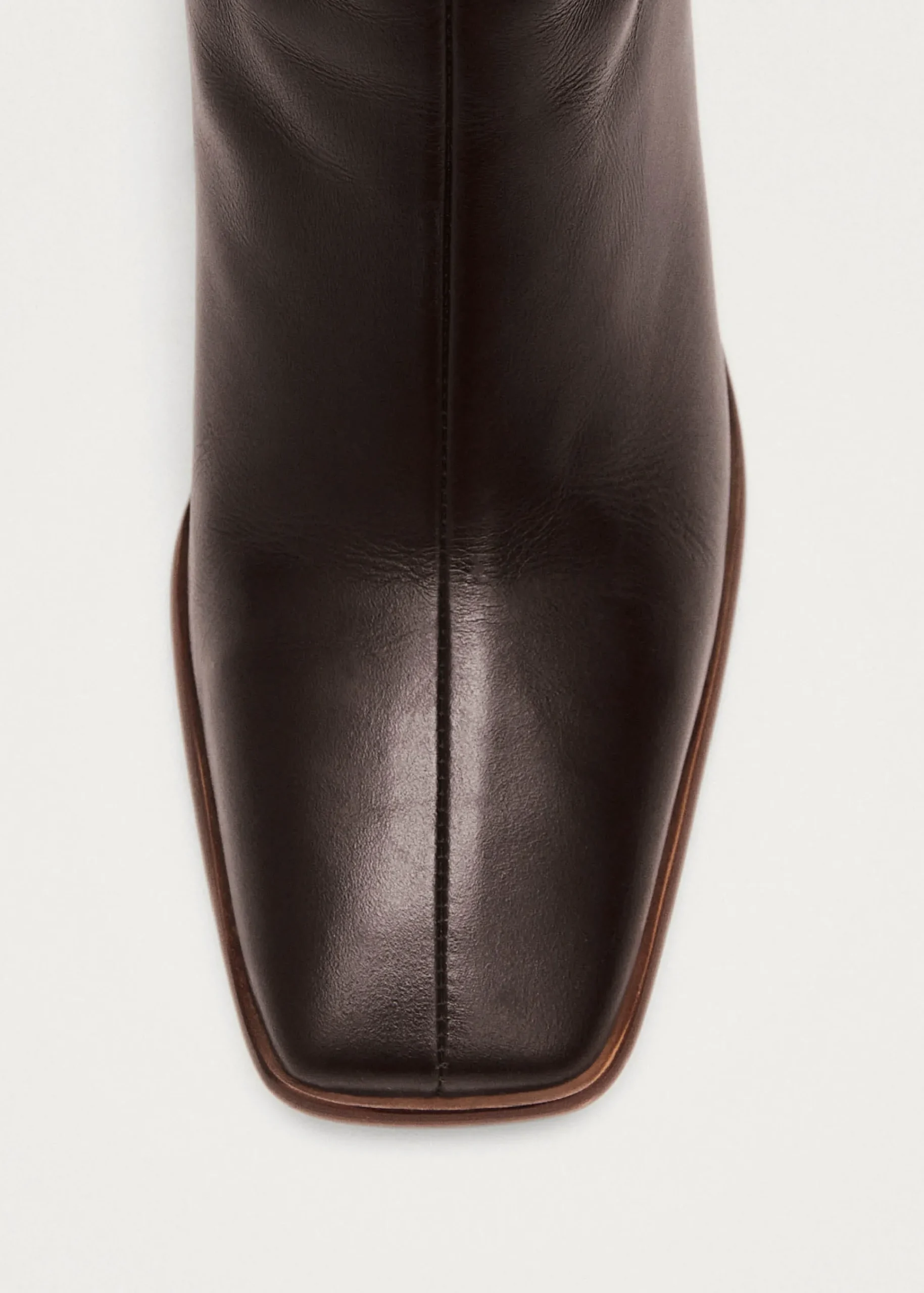 East Coffee Brown Leather Boots|ALOHAS Sale
