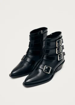 Eras Leather Ankle Boots|ALOHAS Outlet