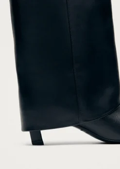 Evita Leather Boots|ALOHAS Hot