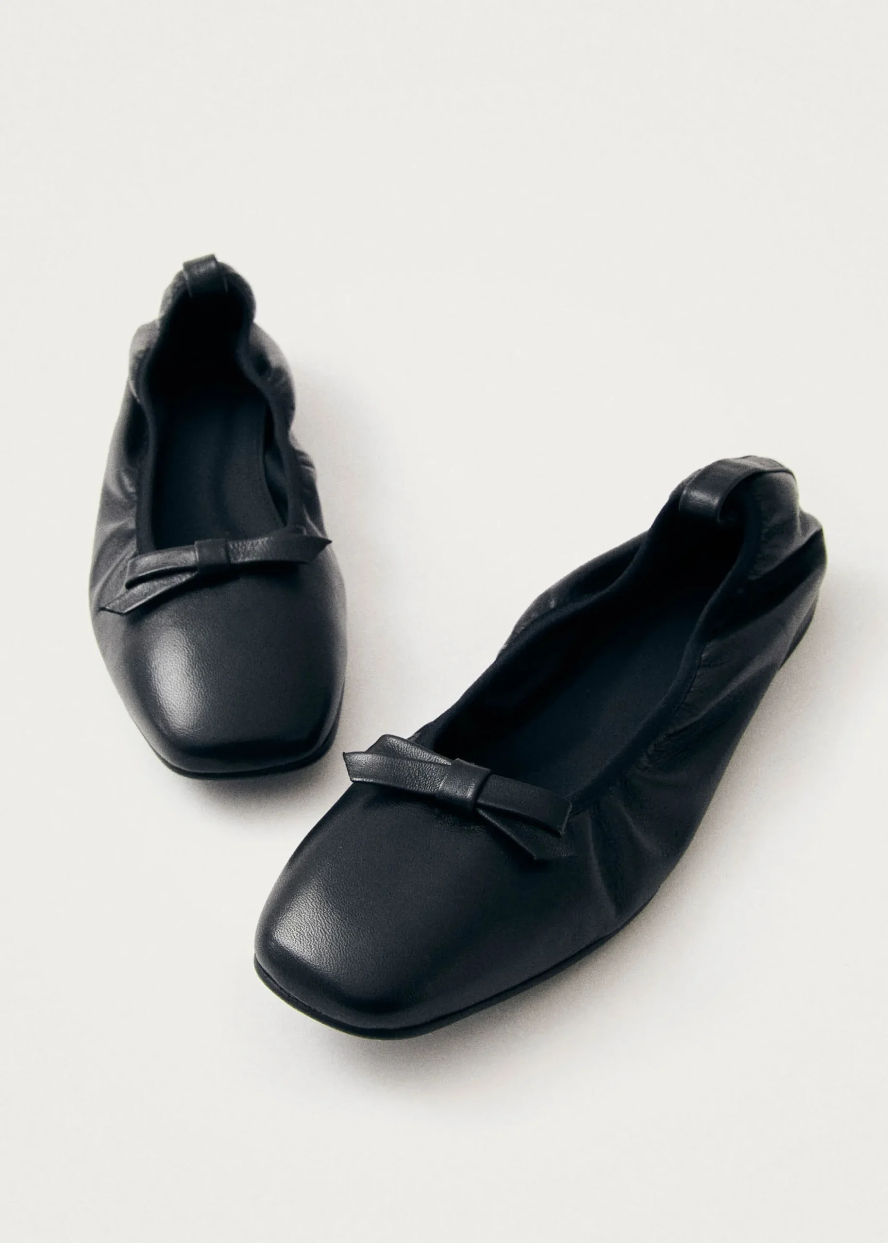 Freya Leather Ballet Flats|ALOHAS Best