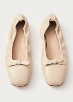 Freya Leather Ballet Flats|ALOHAS Hot