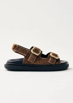 Harper Soft Tan Leather Sandals|ALOHAS New
