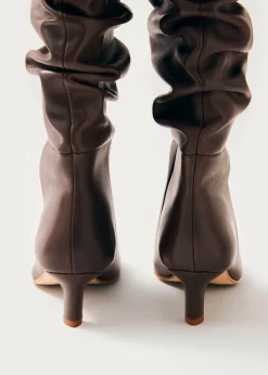Kalila Leather Boots|ALOHAS Fashion