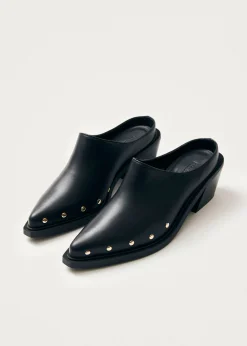 Lorenzo Leather Mules|ALOHAS Fashion
