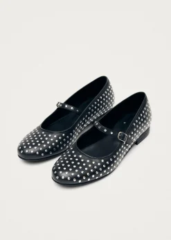 Lucien Leather Ballet Flats|ALOHAS Fashion