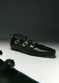 Luke Leather Ballet Flats|ALOHAS Discount