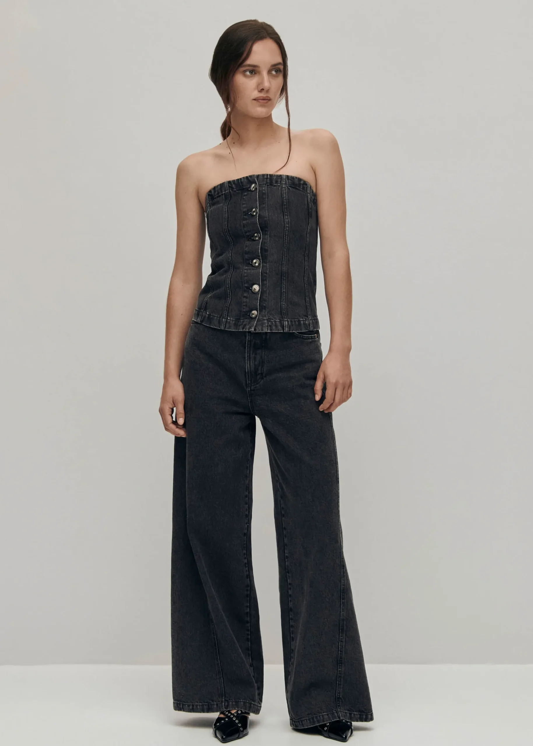 Magda Denim Pants|ALOHAS New
