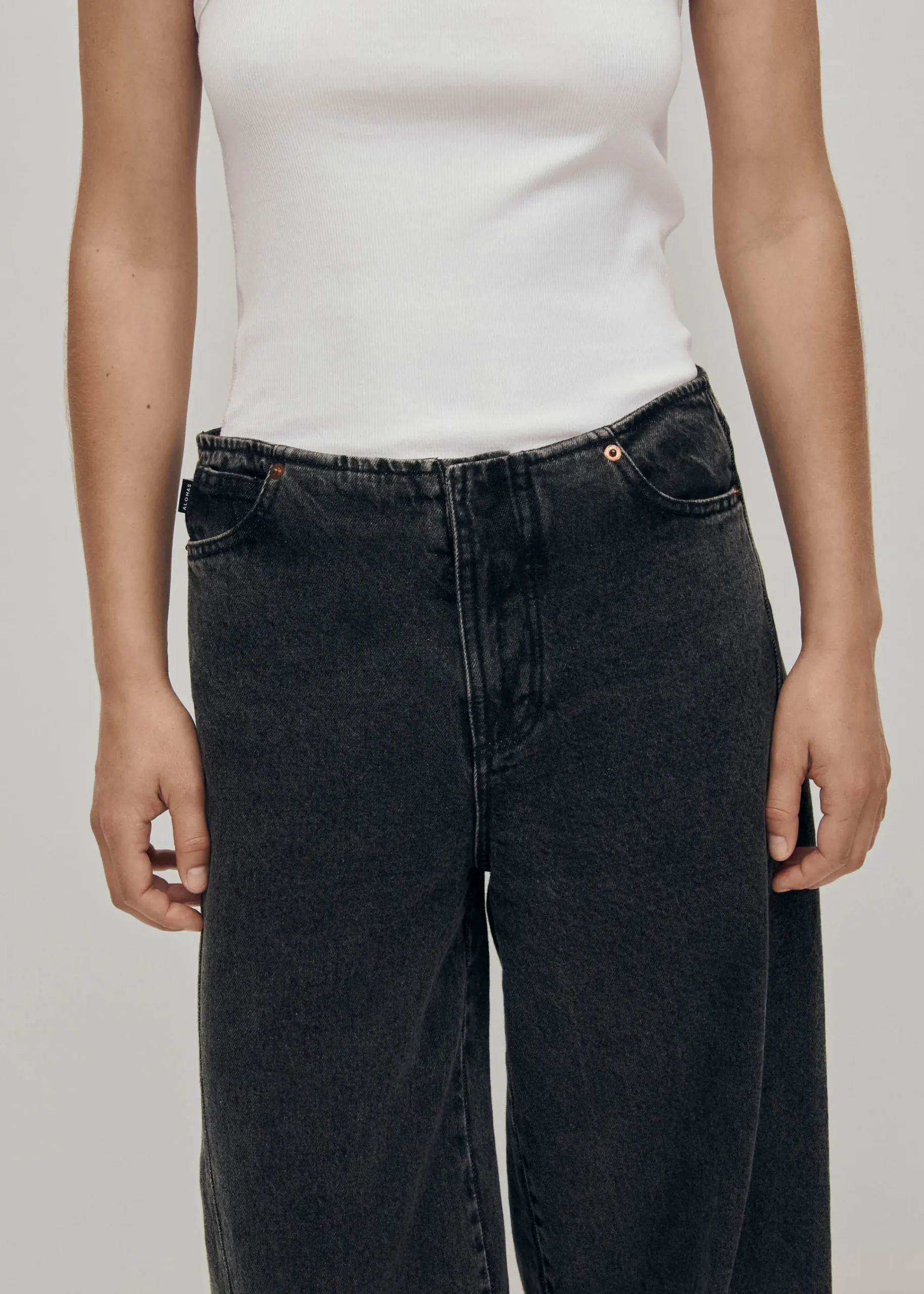 Magda Denim Pants|ALOHAS New