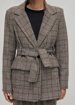 Nagano Checks Blazer|ALOHAS Outlet