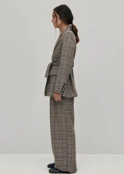 Nagano Checks Blazer|ALOHAS Outlet