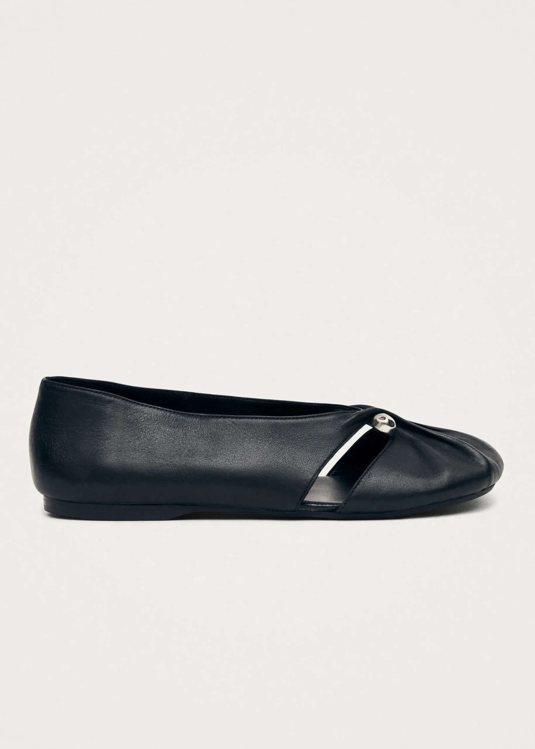 Ravena Leather Ballet Flats|ALOHAS Outlet