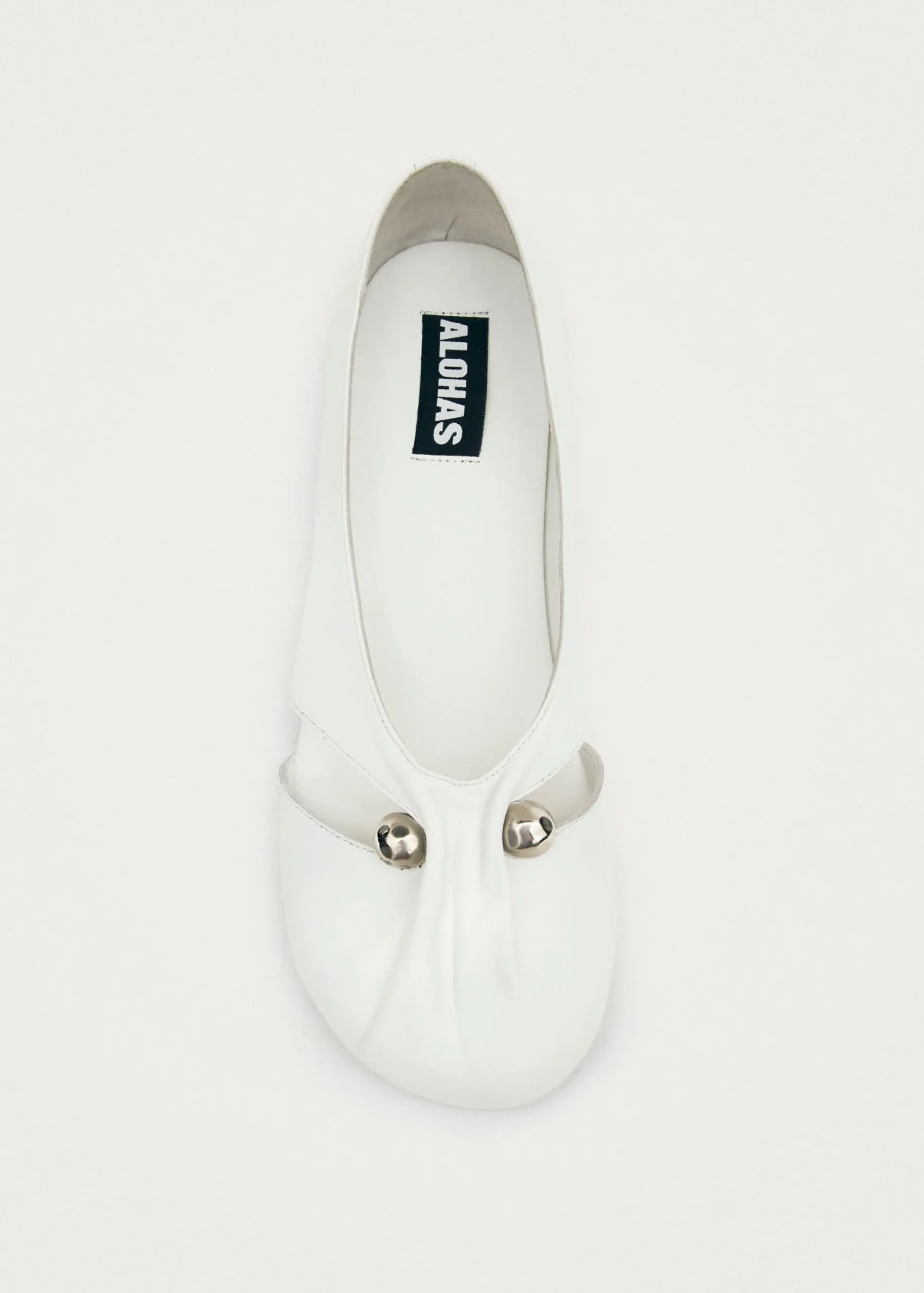 Ravena Leather Ballet Flats|ALOHAS Online