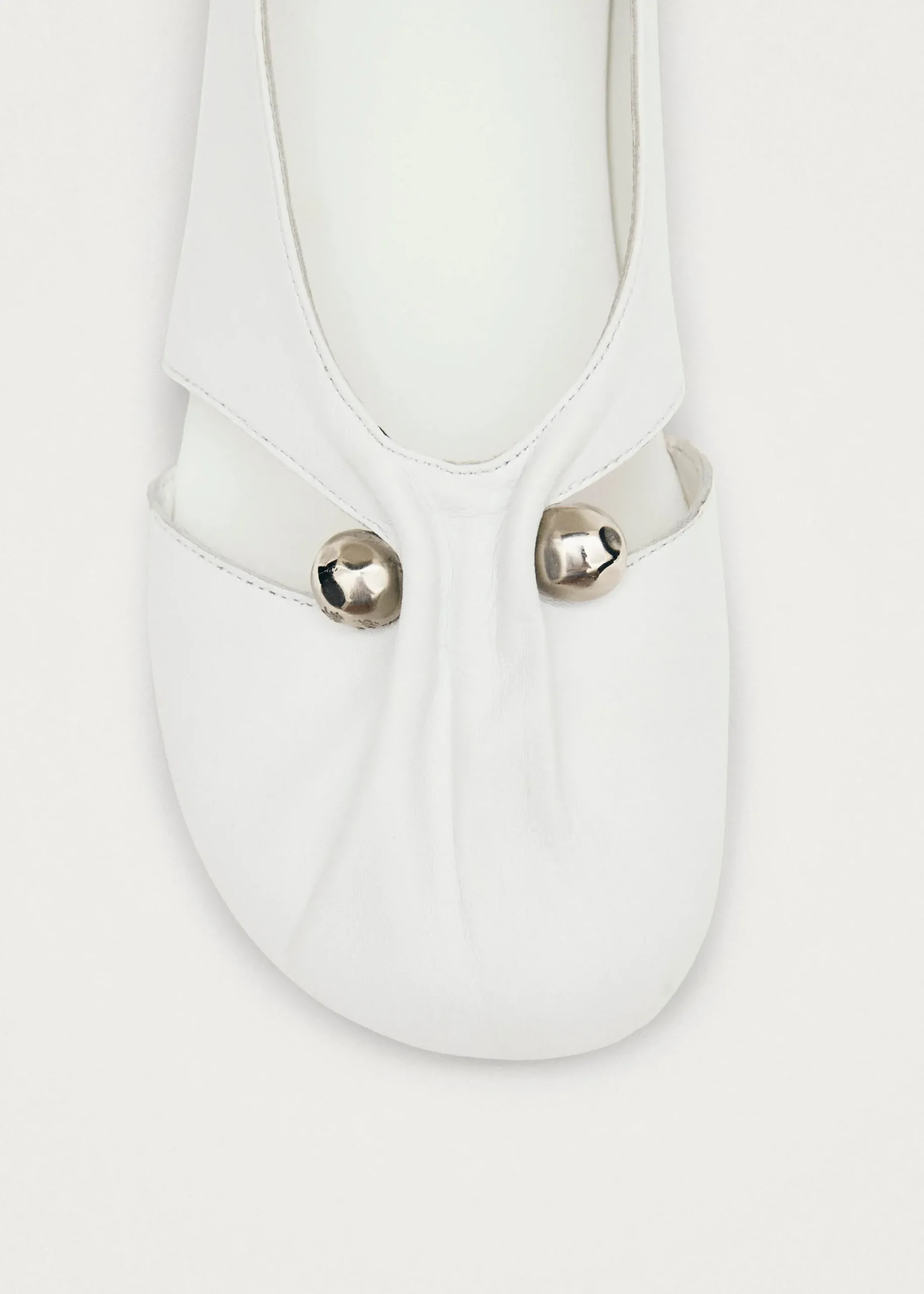 Ravena Leather Ballet Flats|ALOHAS Online