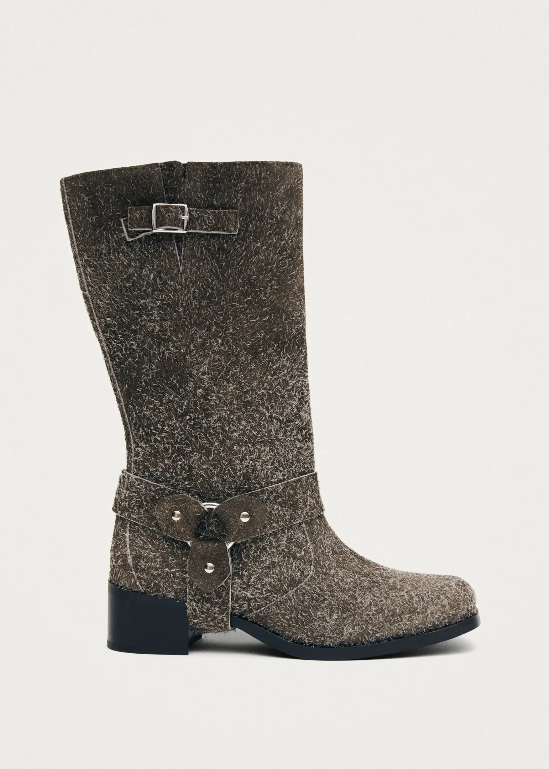 Rocky Suede Fuzzy Dust Khaki|ALOHAS New