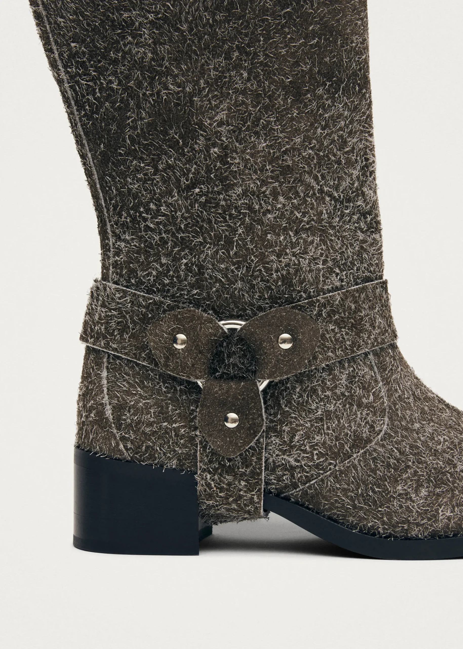 Rocky Suede Fuzzy Dust Khaki|ALOHAS New