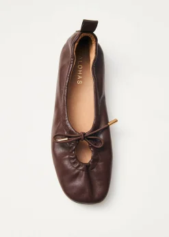 Rosalind Leather Ballet Flats|ALOHAS Outlet