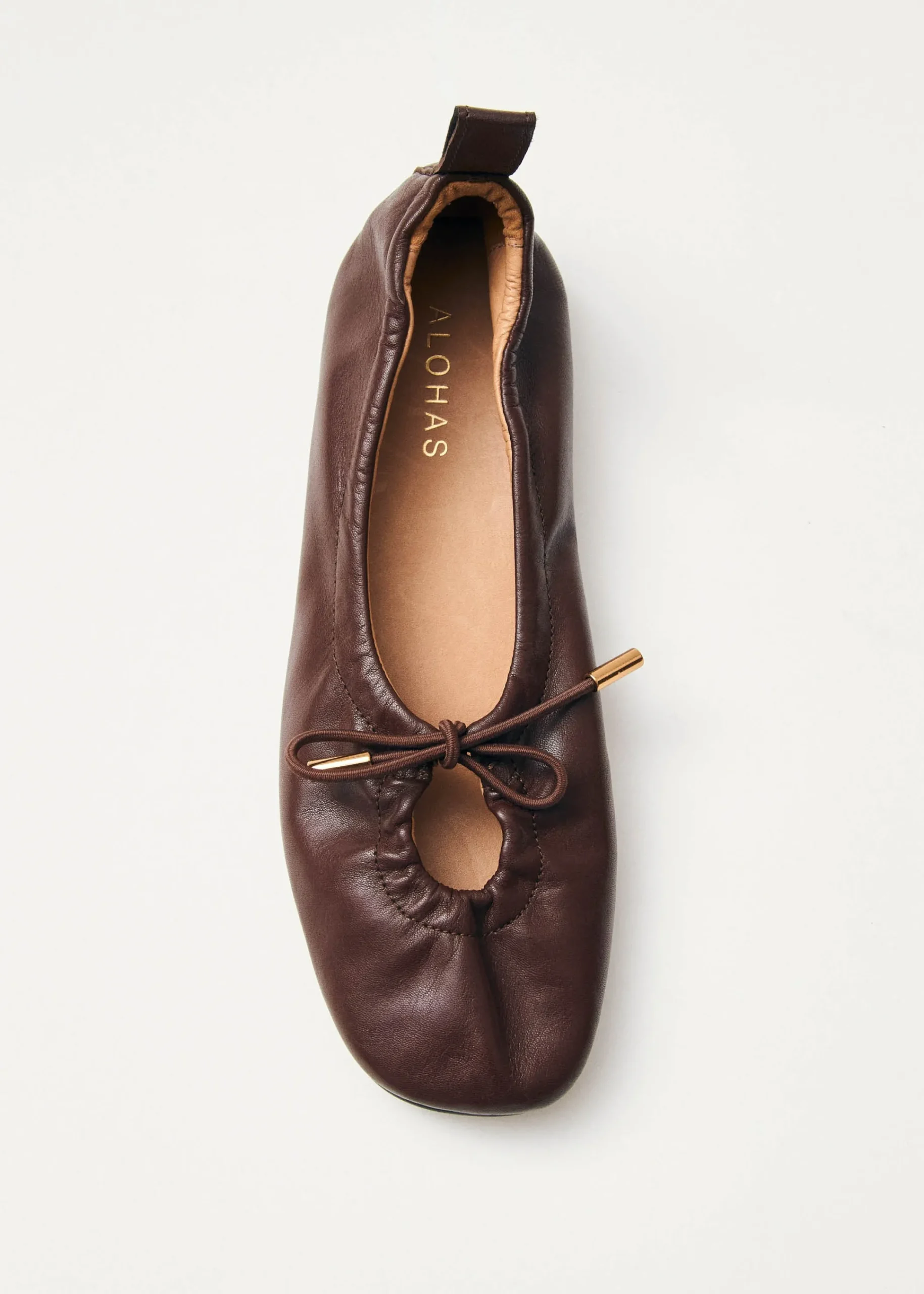 Rosalind Leather Ballet Flats|ALOHAS Outlet