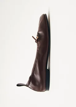 Rosalind Leather Ballet Flats|ALOHAS Outlet