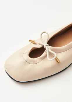 Rosalind Leather Ballet Flats|ALOHAS Sale