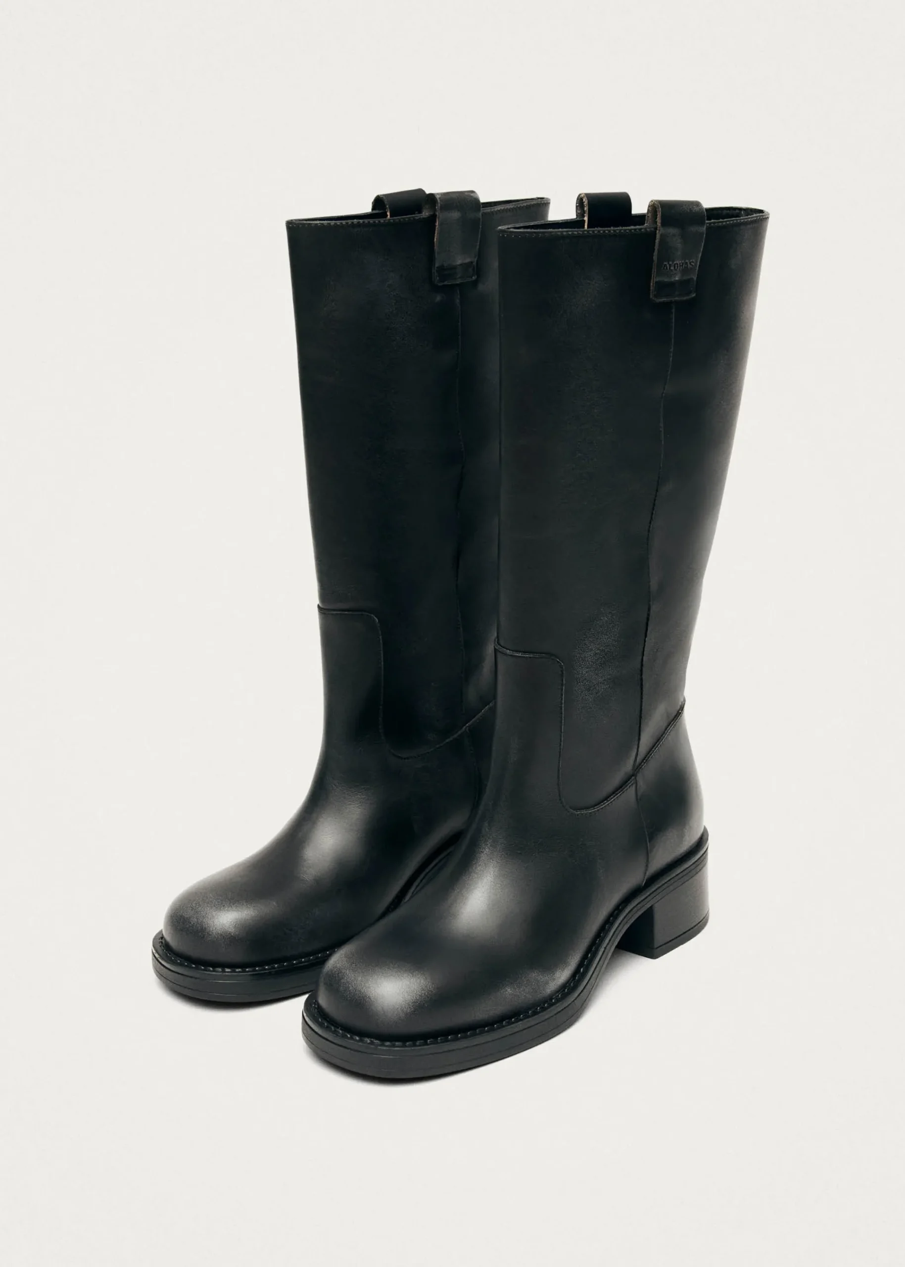 Sajan Leather Boots|ALOHAS Fashion