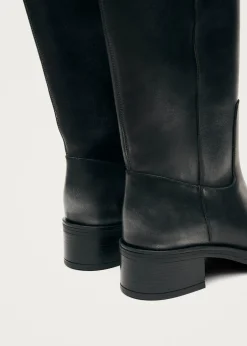 Sajan Leather Boots|ALOHAS Fashion