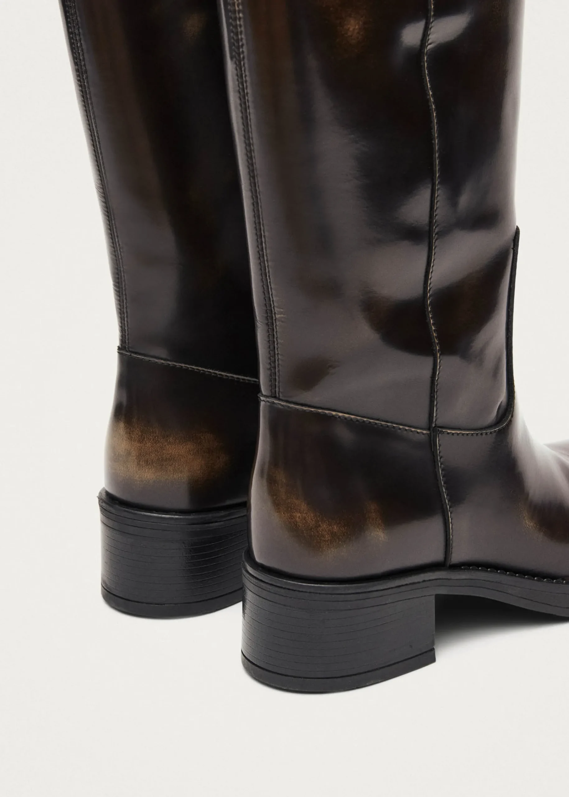 Sajan Leather Boots|ALOHAS New