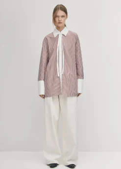 Sempe Red Stripes Shirt|ALOHAS Discount