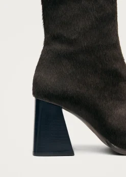 South Soft Brown Leather Ankle Boots|ALOHAS Best