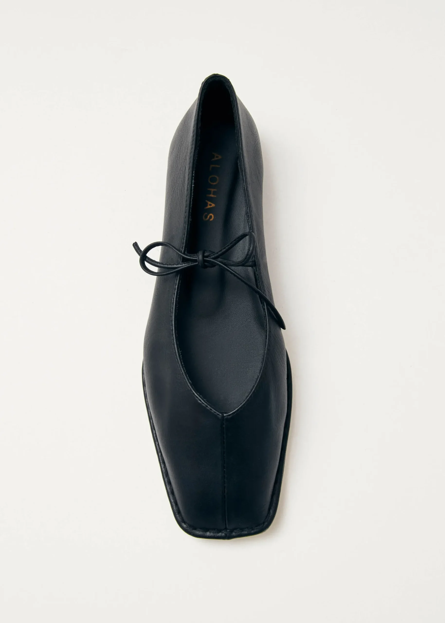Sway Leather Ballet Flats|ALOHAS Discount
