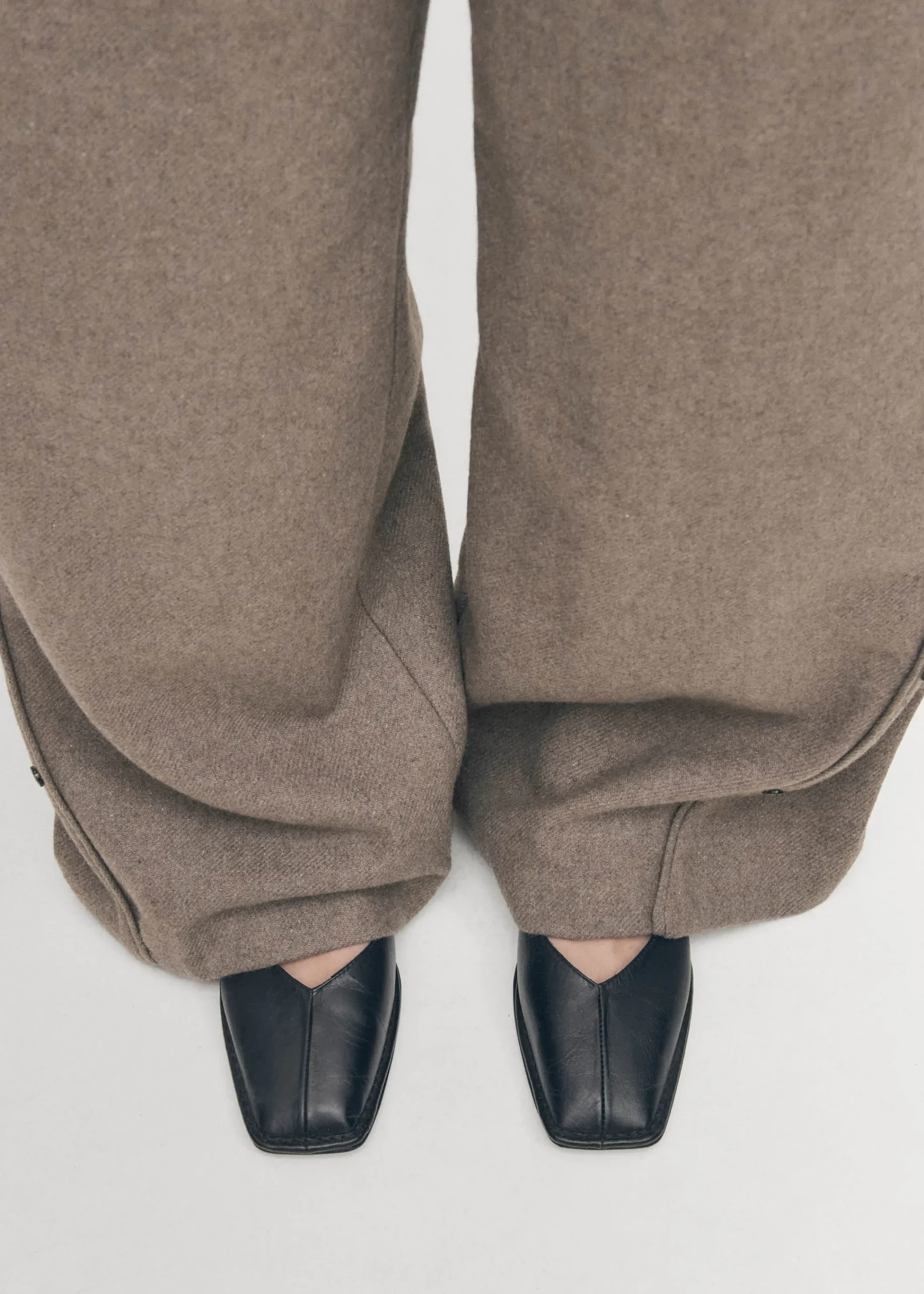 Sway Leather Ballet Flats|ALOHAS Discount