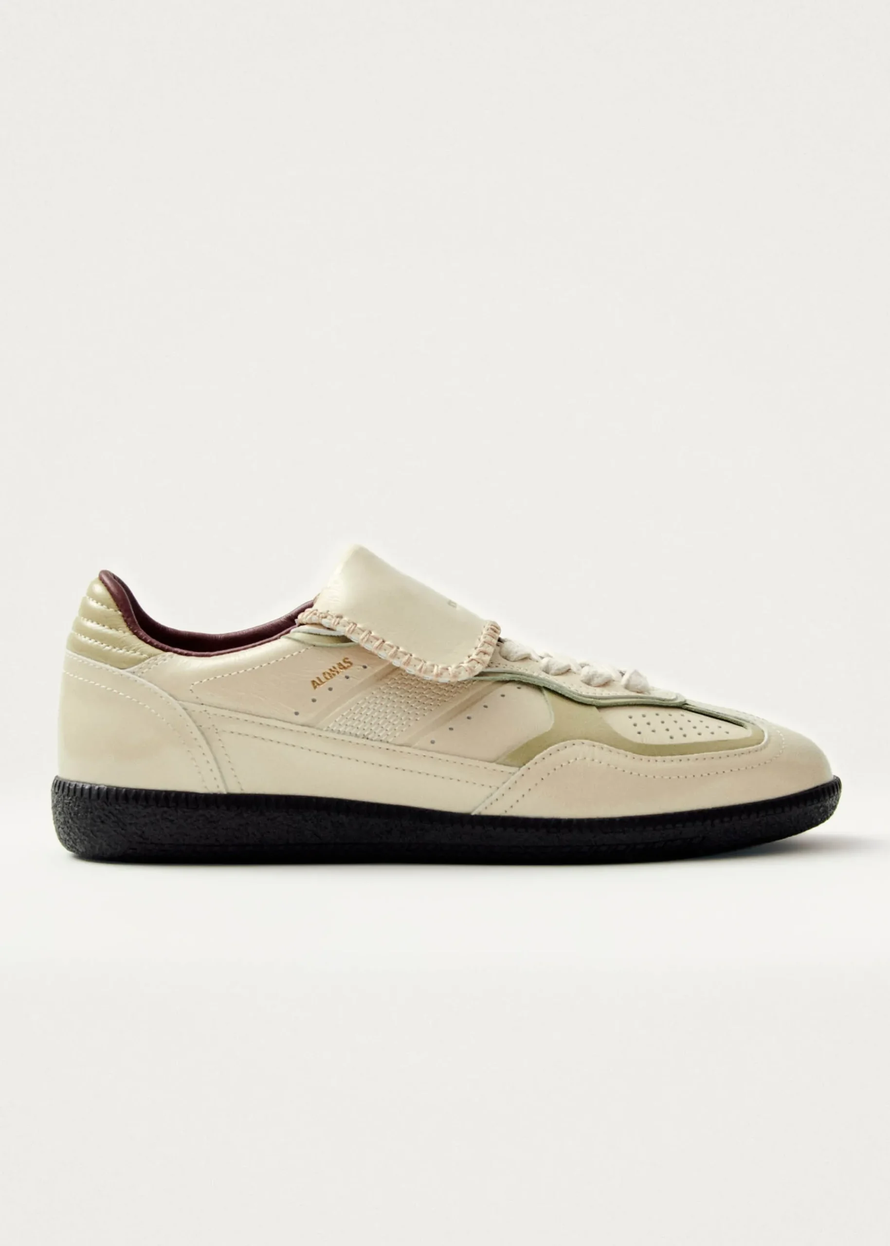 Tb.490 Club Onix Cream Leather Sneakers|ALOHAS Fashion